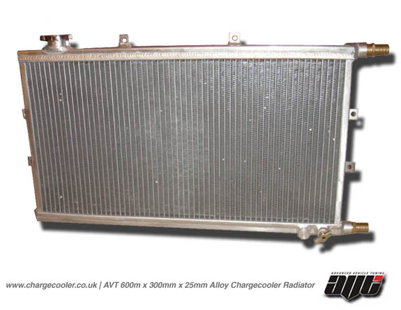 AVT 600x300x25mm Alloy Chargecooler Radiator