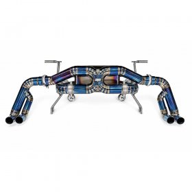 AVT AUDI R8 V8 GEN1 2007-2012 TITANIUM Valved Silenced / Straight Pipe Cat Back Exhaust System