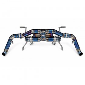 AVT AUDI R8 V8 GEN1 FACELIFT 2013-2015 TITANIUM Valved Silenced / Straight Pipe Cat Back Exhaust System