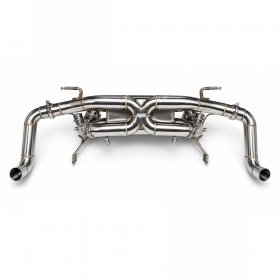 AVT AUDI R8 V10 GEN2 2018-2023 OPF DELETE Valved Silenced / Straight Pipe Cat Back Stainless Exhaust System