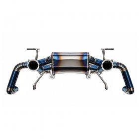 AVT AUDI R8 V8 GEN1 FACELIFT 2013-2015 TITANIUM Valved Silenced / Straight Pipe Cat Back Exhaust System