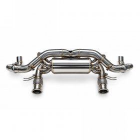 AVT AUDI R8 V10 GEN2 2018-2023 OPF DELETE Valved Silenced / Straight Pipe Cat Back Stainless Exhaust System