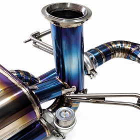 AVT LAMBORGHINI HURACAN LP580/LP610 2014+ TITANIUM Valved Silenced / Straight Pipe Cat Back Exhaust System