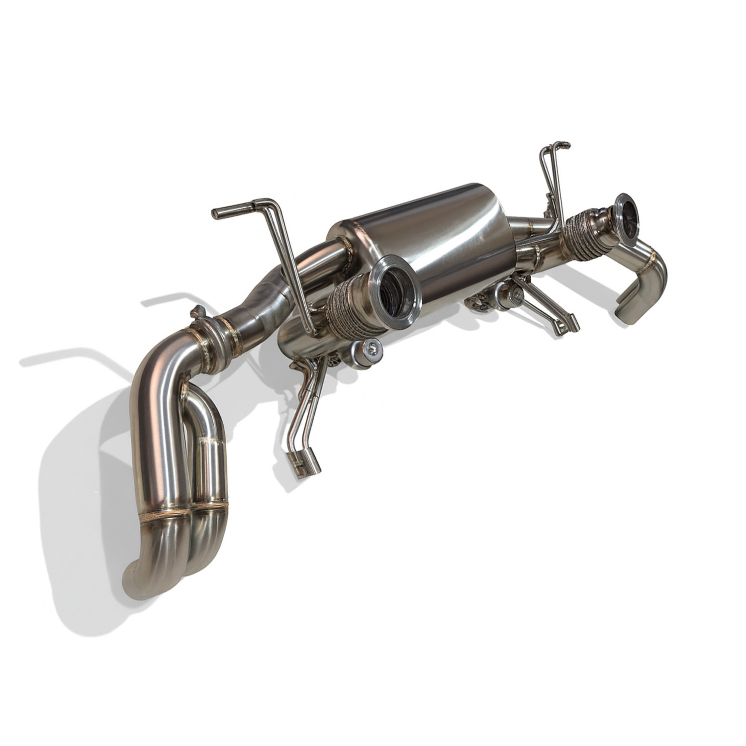 AUDI R8 V8 2007-2012 DUAL STAGE ROAD / RACE EXHAUST